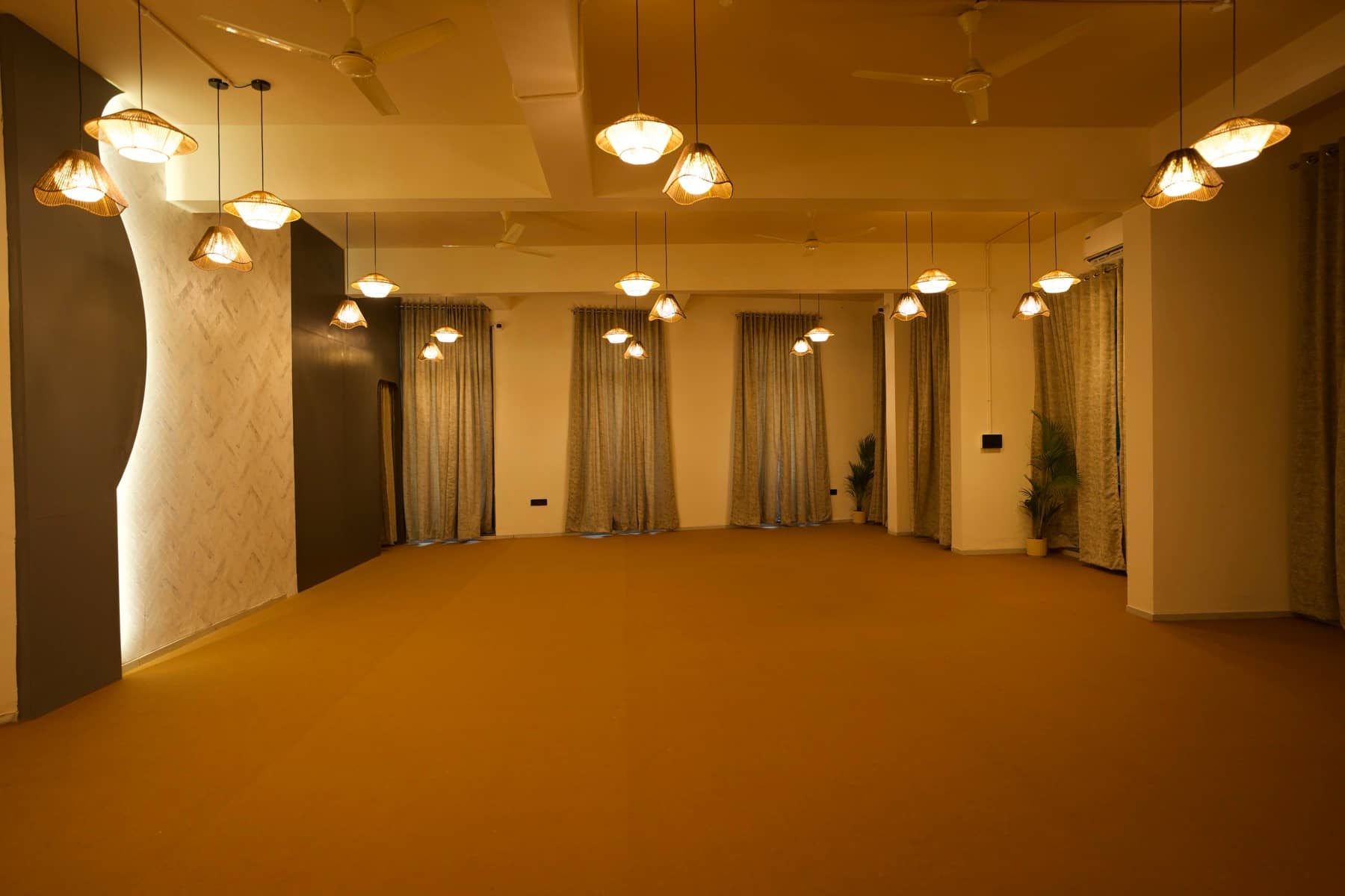 The Arcade entry corridor